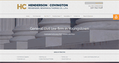 Desktop Screenshot of hendersoncovington.com